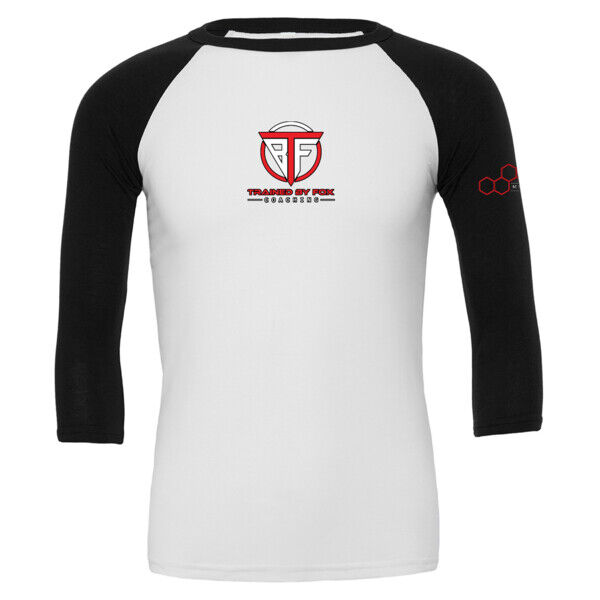 TBF  - Unisex triblend ¾ sleeve baseball t-shirt Thumbnail