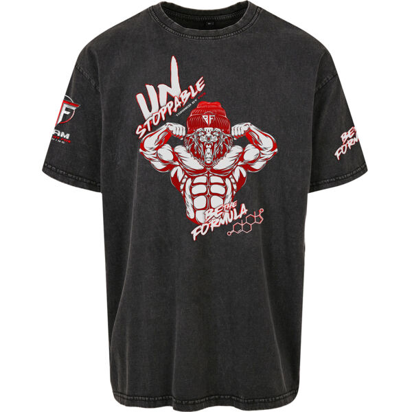 TBF  - Acid Washed Heavy Oversized Tee  Thumbnail