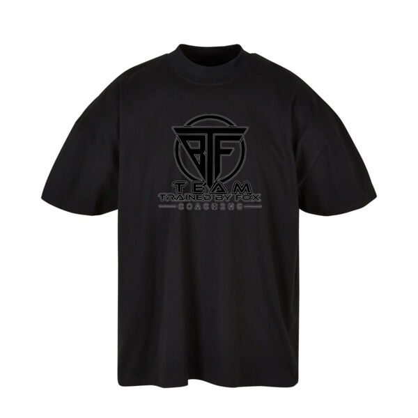 Trained By Fox  - Oversized mock neck tee Thumbnail
