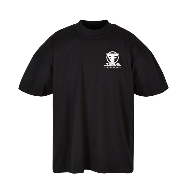 Trained By Fox  - Oversized mock neck tee Thumbnail